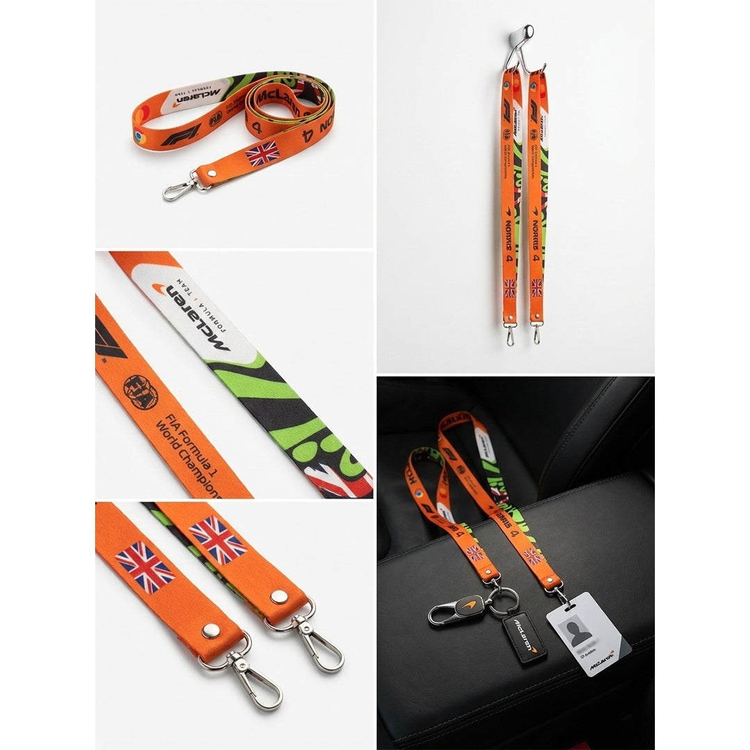 McLaren Formula 1 Team – Lando Norris #4 Inspired Lanyard