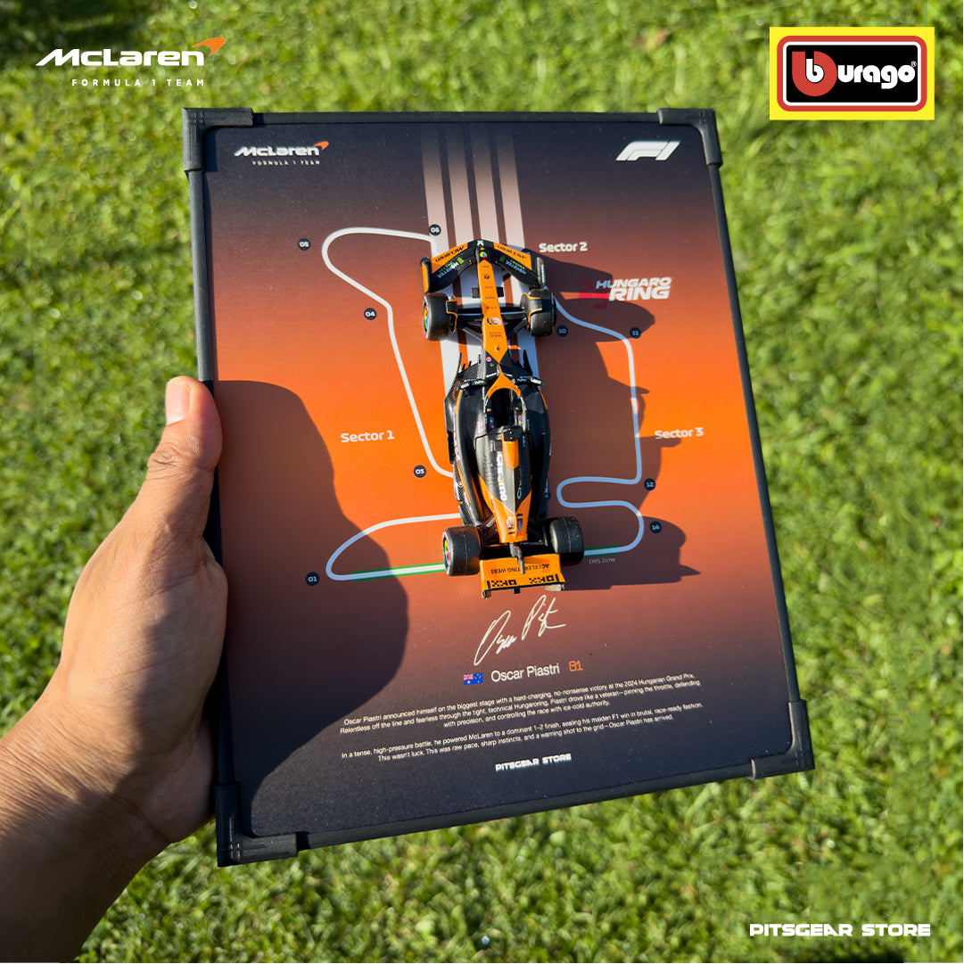 McLaren F1 Team (MCL38) Oscar Piastri Hungarian Grand Prix 2024 — Limited Edition Breakthrough Collectible