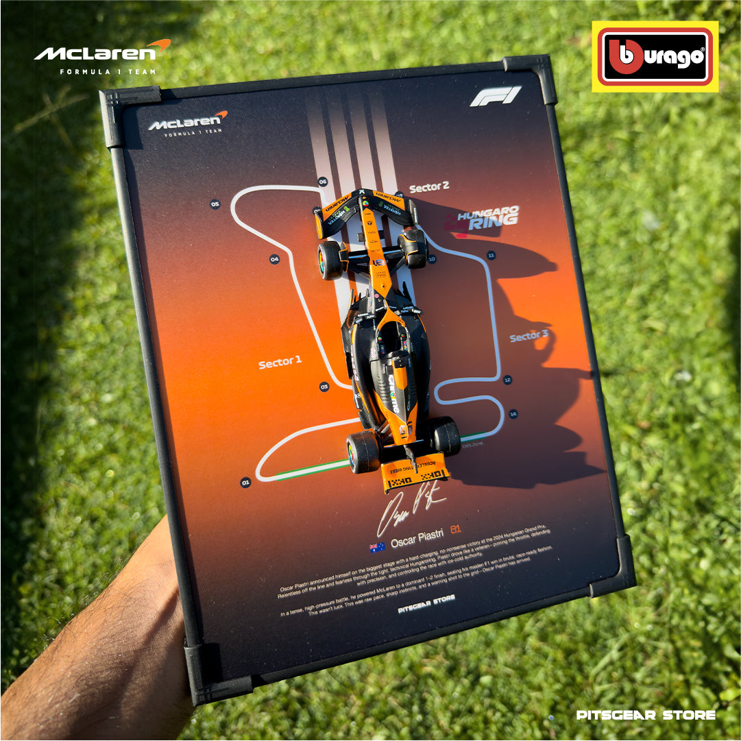 McLaren F1 Team (MCL38) Oscar Piastri Hungarian Grand Prix 2024 — Limited Edition Breakthrough Collectible