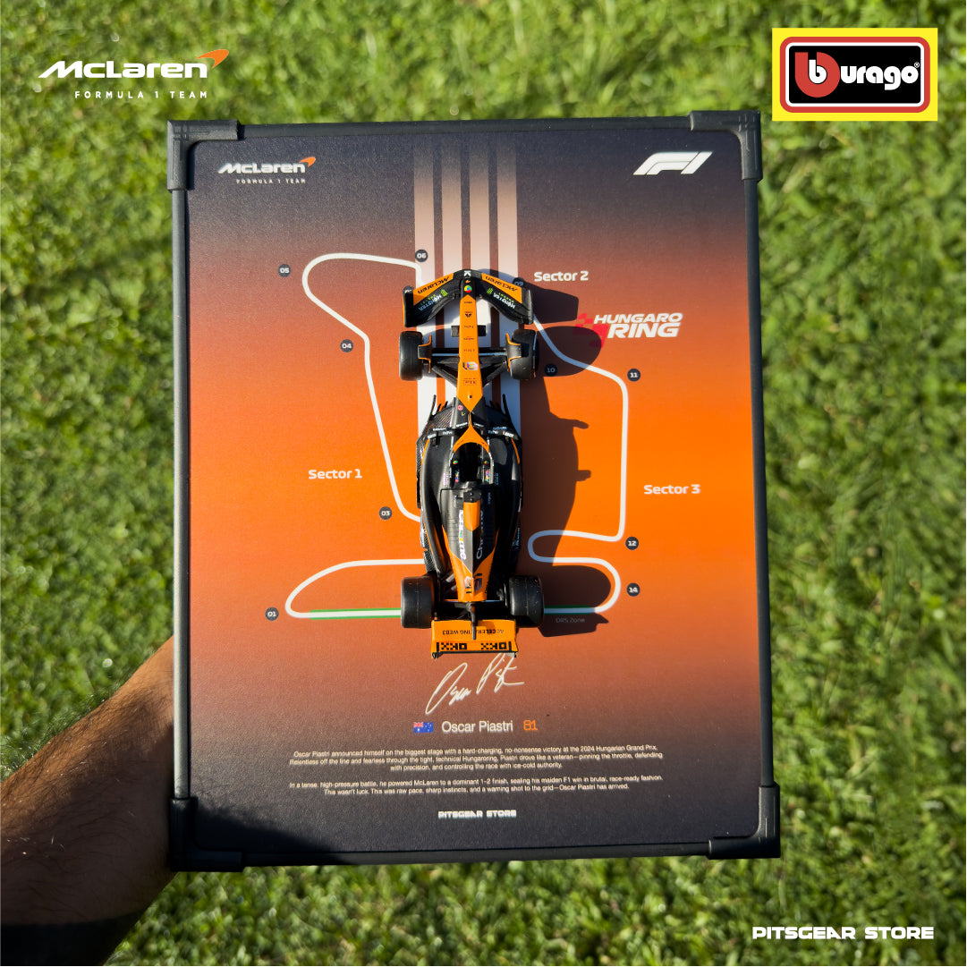 McLaren F1 Team (MCL38) Oscar Piastri Hungarian Grand Prix 2024 — Limited Edition Breakthrough Collectible