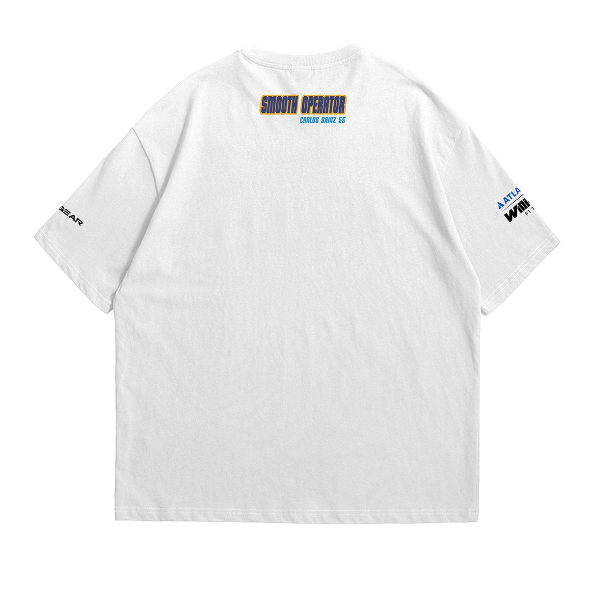 Carlos Sainz 55 "Smooth Operator" Inspired Oversized T-Shirt -  Atlassian Williams F1 Team