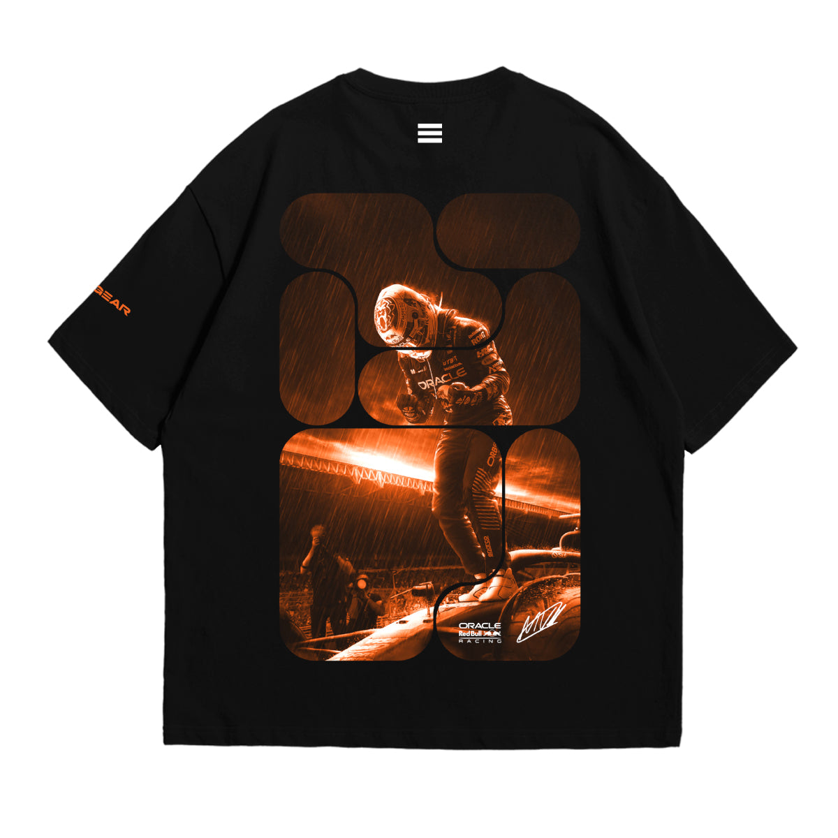 Max Verstappen (3) "Mad Max" Inspired Oversized Fan T-Shirt (Oracle Red Bull Racing Formula 1 Team)