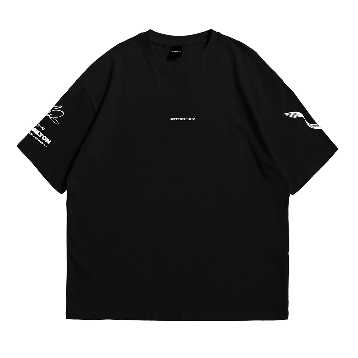 Lewis Hamilton 44 Inspired Oversized Fan T-Shirt (Scuderia Ferrari HP F1 Team)
