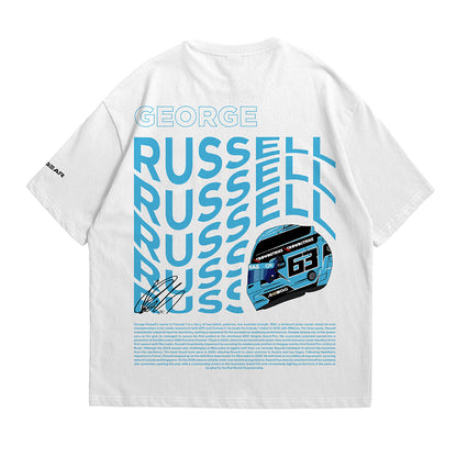 George Russell (63) Inspired Oversized Fan T-Shirt (Mercedes AMG Petronas F1 Team)