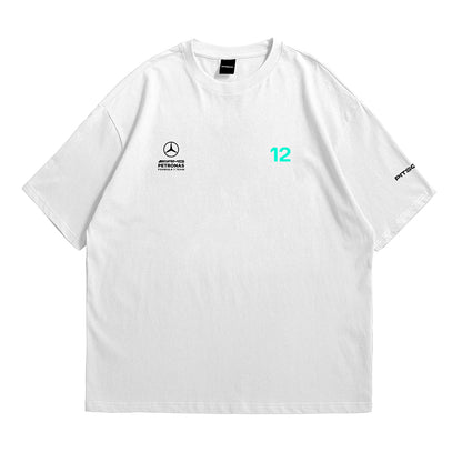 Kimi Antonelli (12) Inspired Oversized Fan T-Shirt (Mercedes AMG Petronas F1 Team)