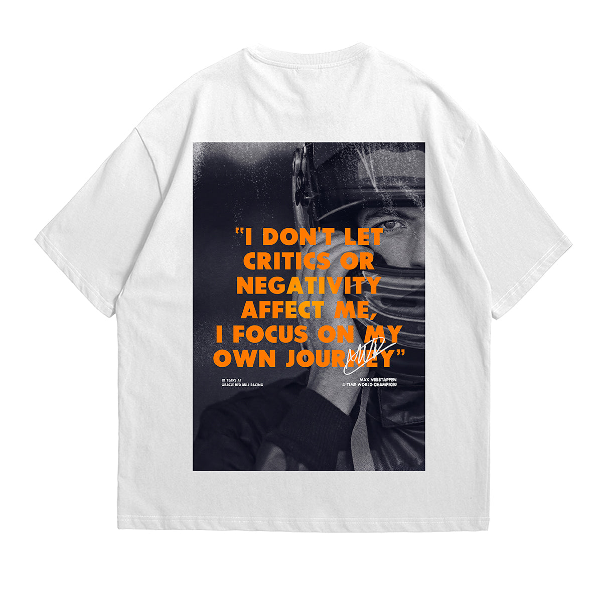 Max Verstappen (3) Inspired Oversized Fan T-Shirt (Oracle Redbull Racing Formula 1 Team)