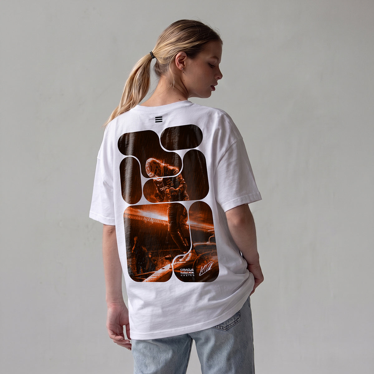 Max Verstappen (3) "Mad Max" Inspired Oversized Fan T-Shirt (Oracle Red Bull Racing Formula 1 Team)
