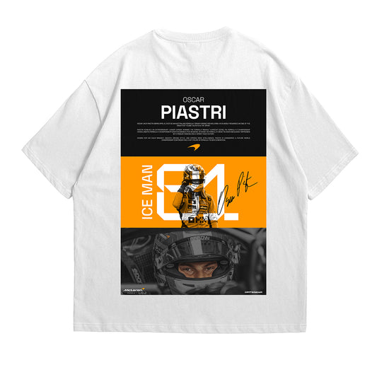 Oscar Piastri 81 Inspired Oversized Fan T-Shirt (McLaren Mastercard Formula 1 Team)