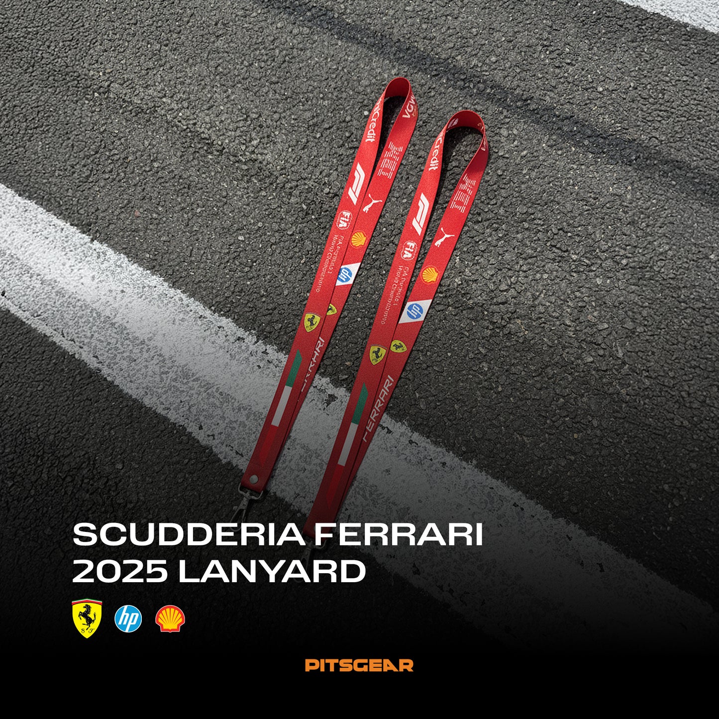 Scudderia Ferrari HP Formula 1 Team Inspired Lanyard 2026