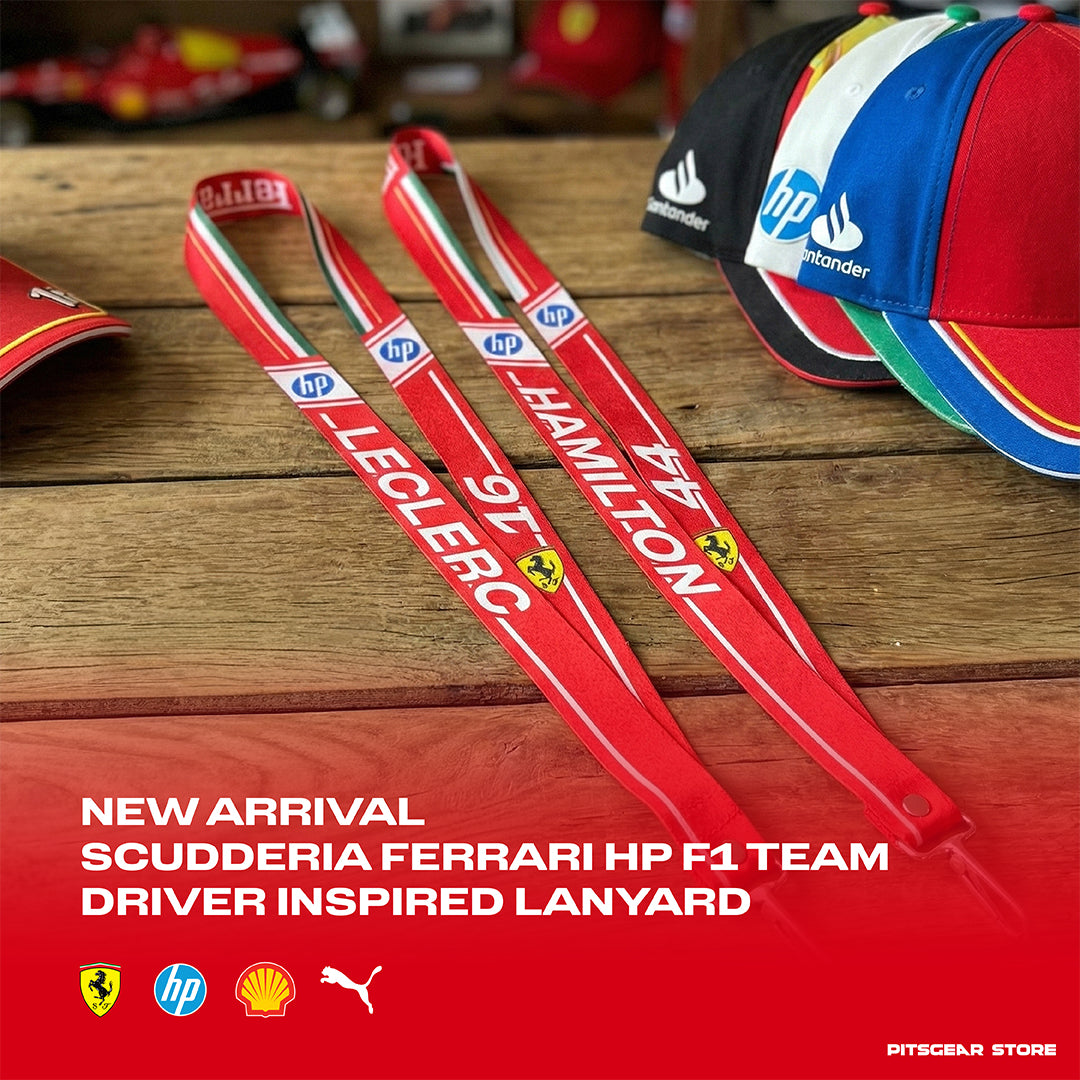 Scudderia Ferrari HP Formula 1 Team Driver Inspired Lanyard 2026