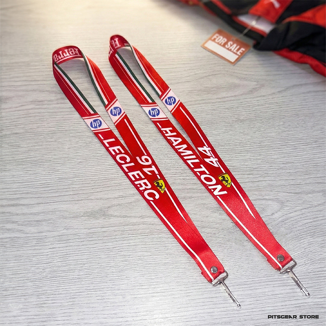Scudderia Ferrari HP Formula 1 Team Driver Inspired Lanyard 2026